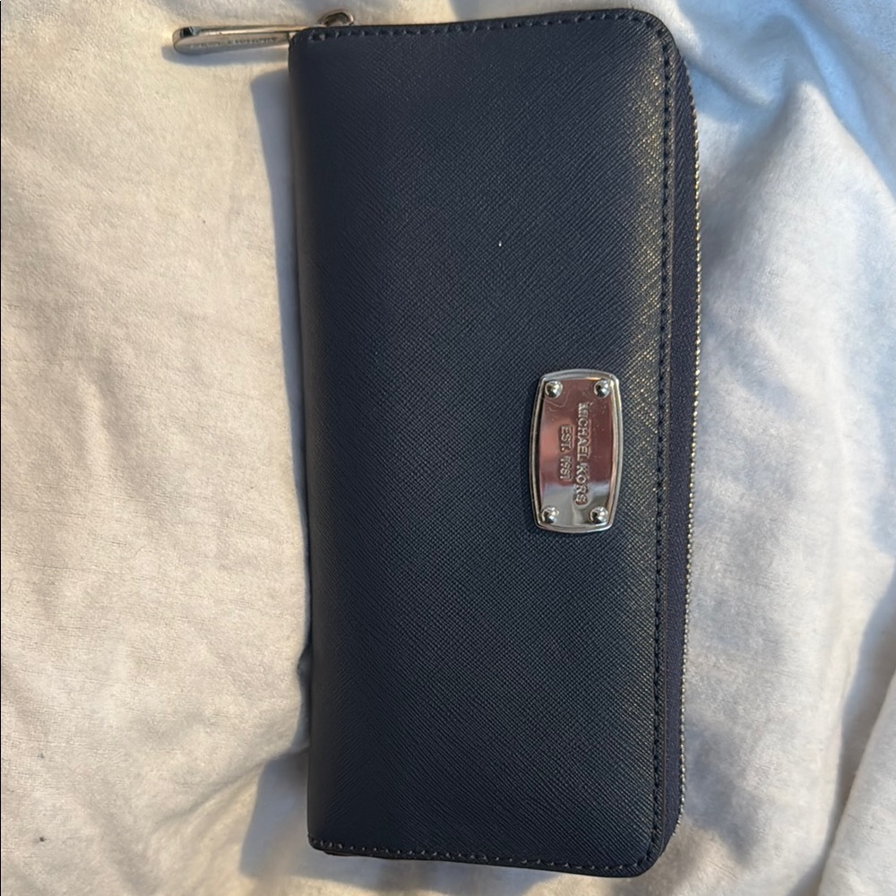 Michael Kors Navy Blue Wallet